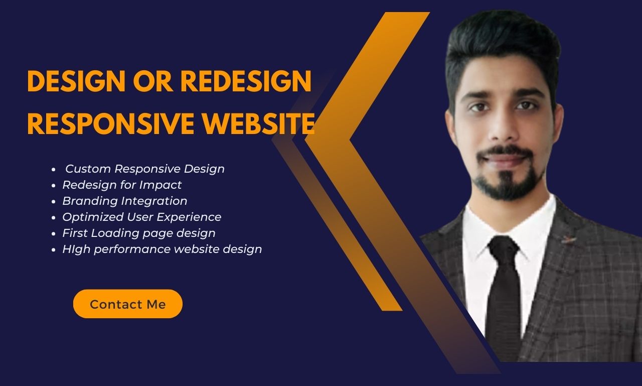 design or redesign responsive website